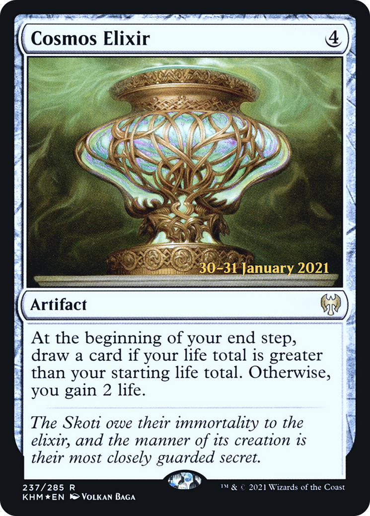 Cosmos Elixir [Kaldheim Prerelease Promos] | Grognard Games