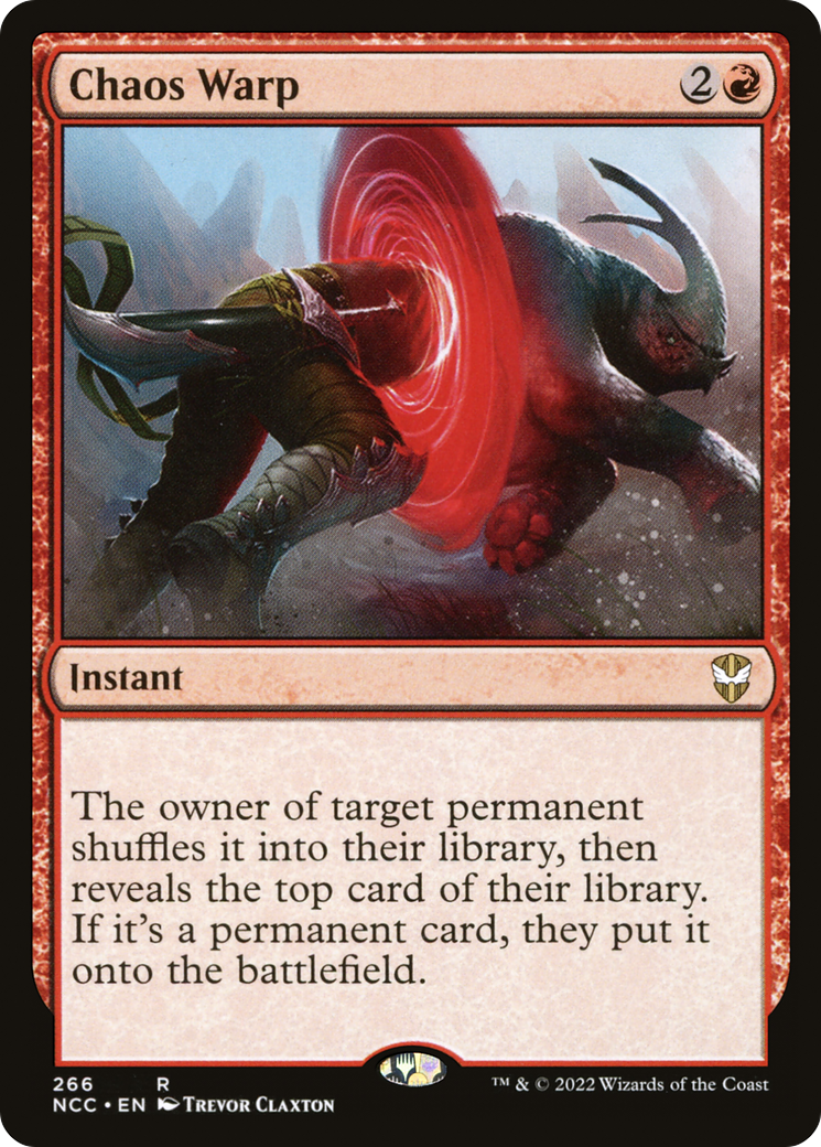 Chaos Warp [Streets of New Capenna Commander] | Grognard Games