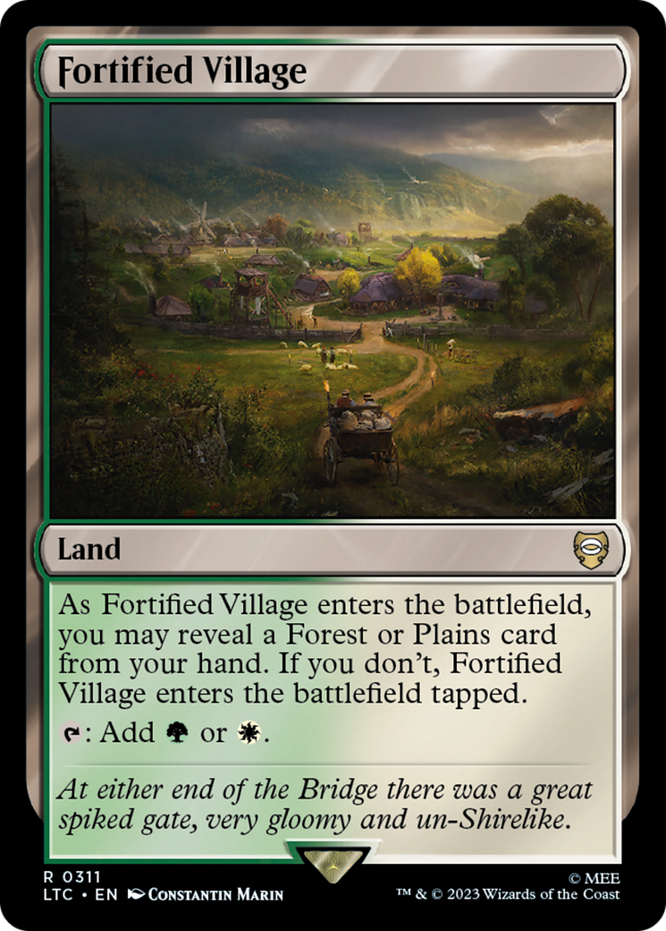 Fortified Village [The Lord of the Rings: Tales of Middle-Earth Commander] | Grognard Games