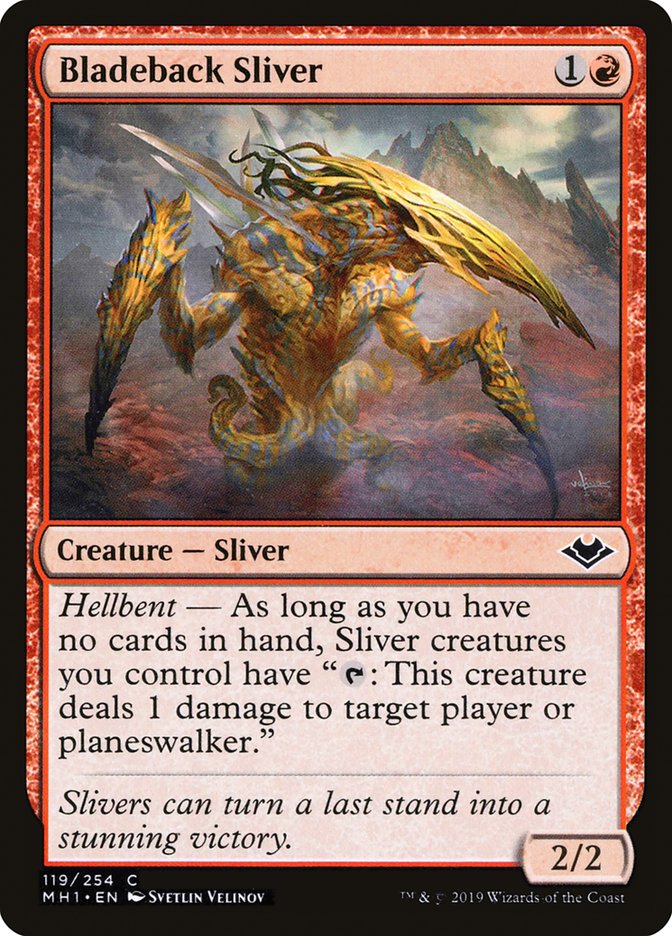 Bladeback Sliver [Modern Horizons] | Grognard Games