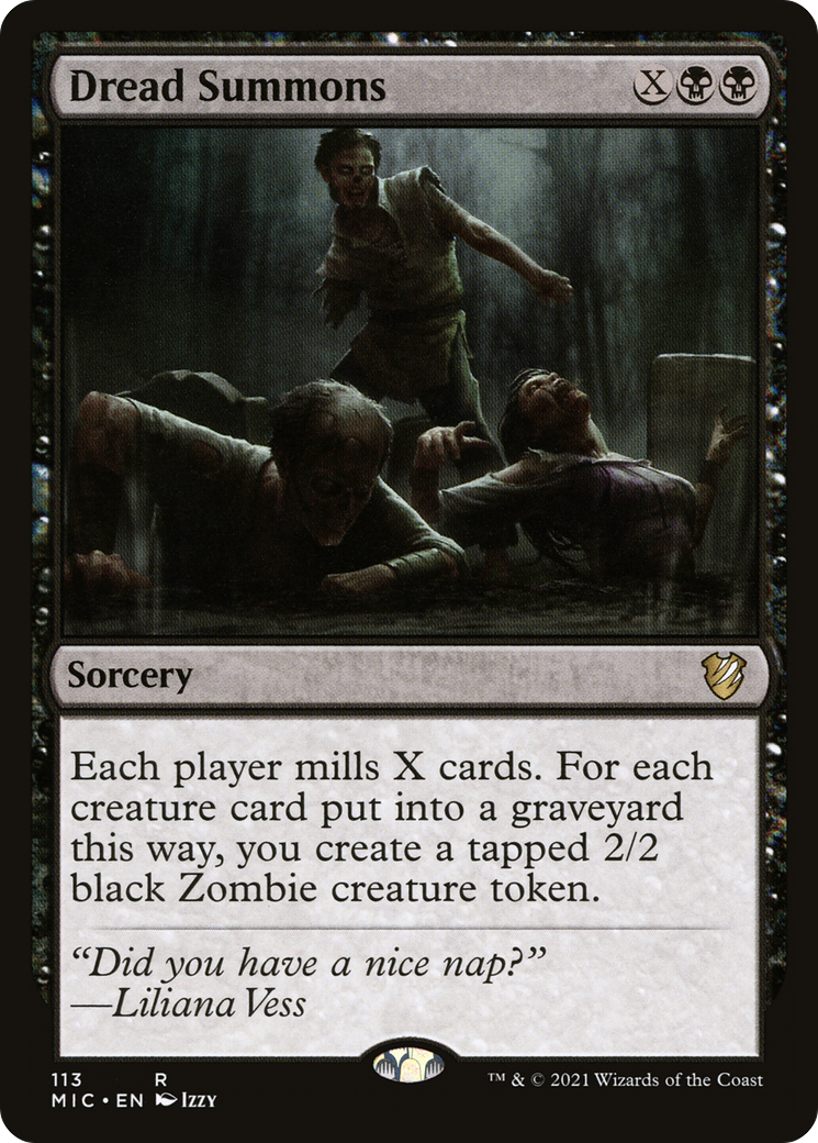 Dread Summons [Innistrad: Midnight Hunt Commander] | Grognard Games