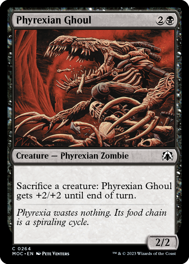 Phyrexian Ghoul [March of the Machine Commander] | Grognard Games