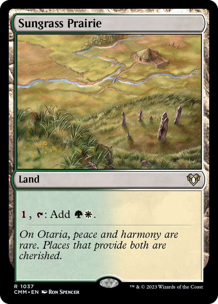 Sungrass Prairie [Commander Masters] | Grognard Games