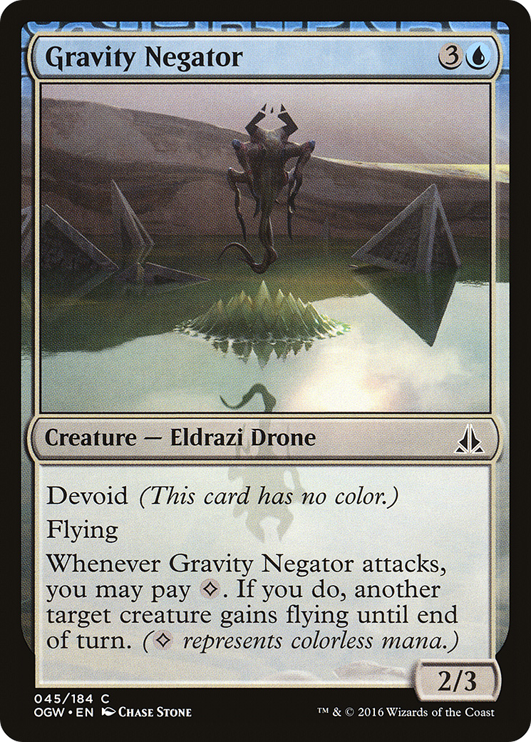 Gravity Negator (OGW-045) - Oath of the Gatewatch: (devoid) | Grognard Games