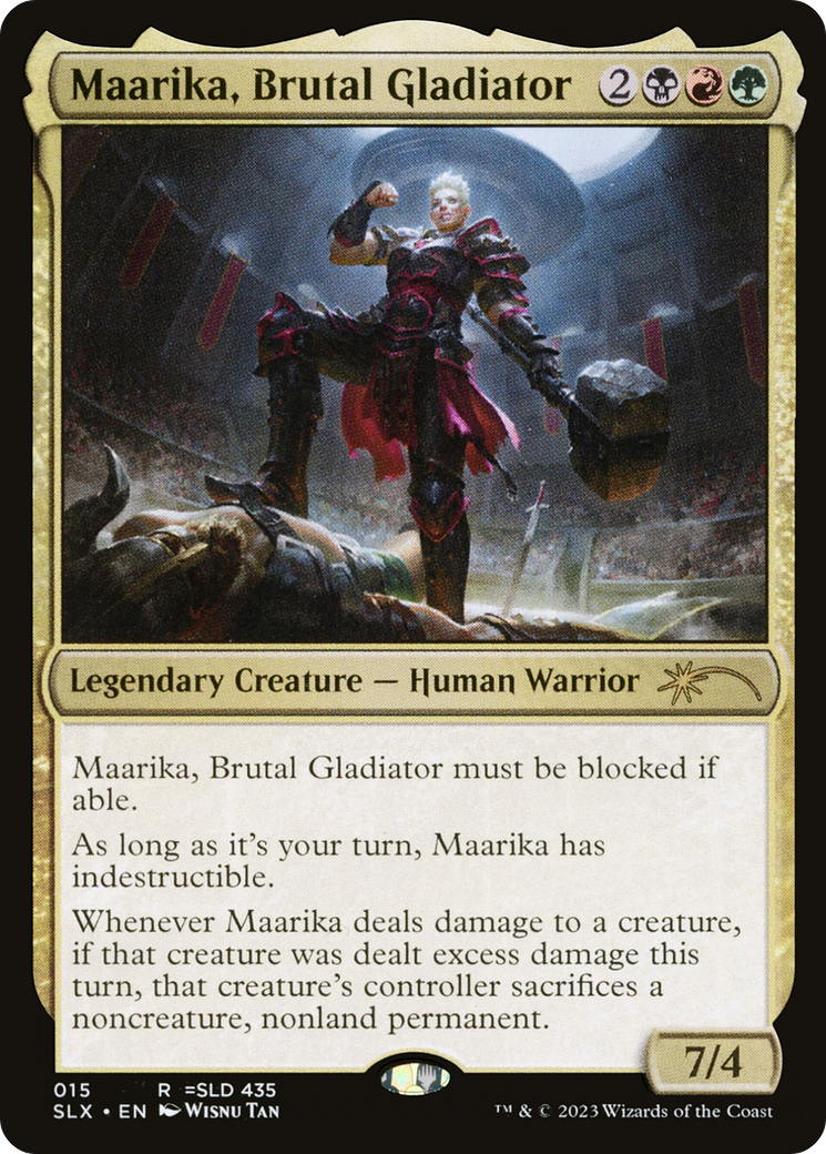 Maarika, Brutal Gladiator [Secret Lair: Universes Within] | Grognard Games