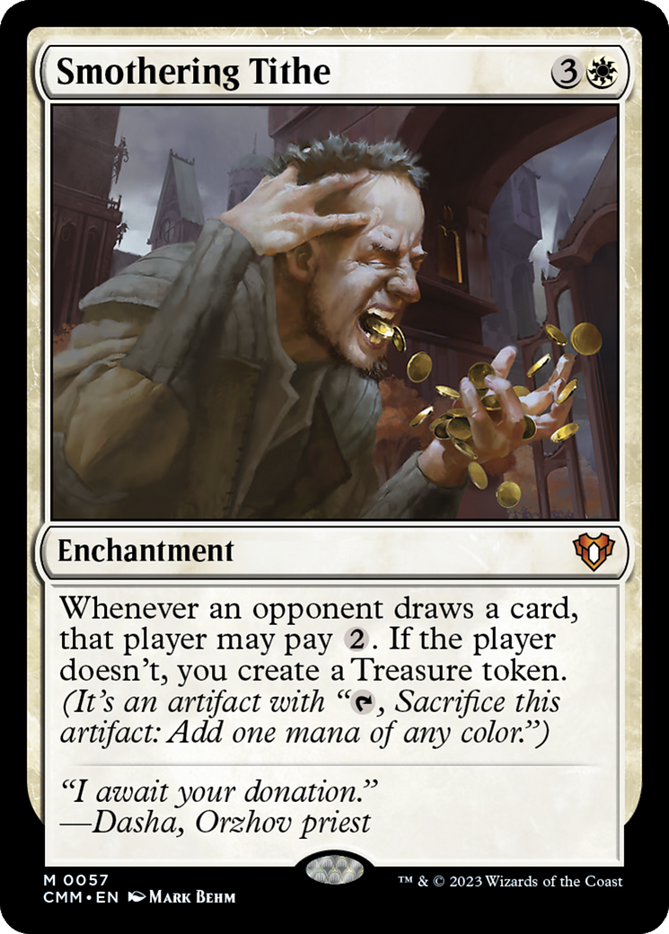 Smothering Tithe [Commander Masters] | Grognard Games