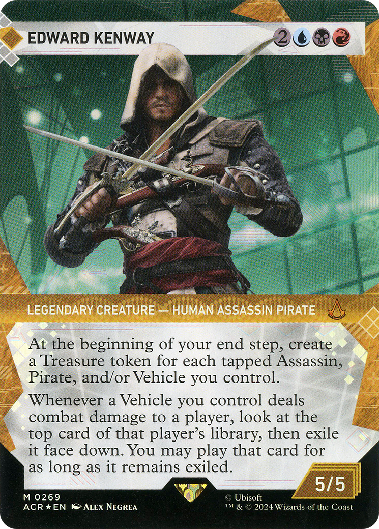 Edward Kenway (Showcase) (Textured Foil) [Assassin's Creed] | Grognard Games