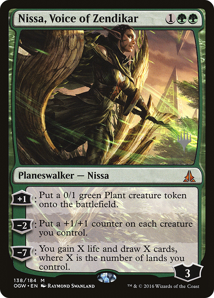 Nissa, Voice of Zendikar (Promo Pack) [Oath of the Gatewatch Promos] | Grognard Games