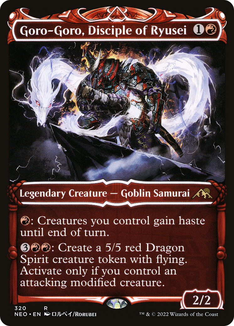 Goro-Goro, Disciple of Ryusei (Showcase Samurai) [Kamigawa: Neon Dynasty] | Grognard Games