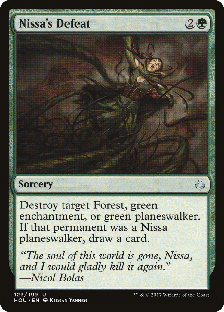 Nissa's Defeat [Hour of Devastation] | Grognard Games