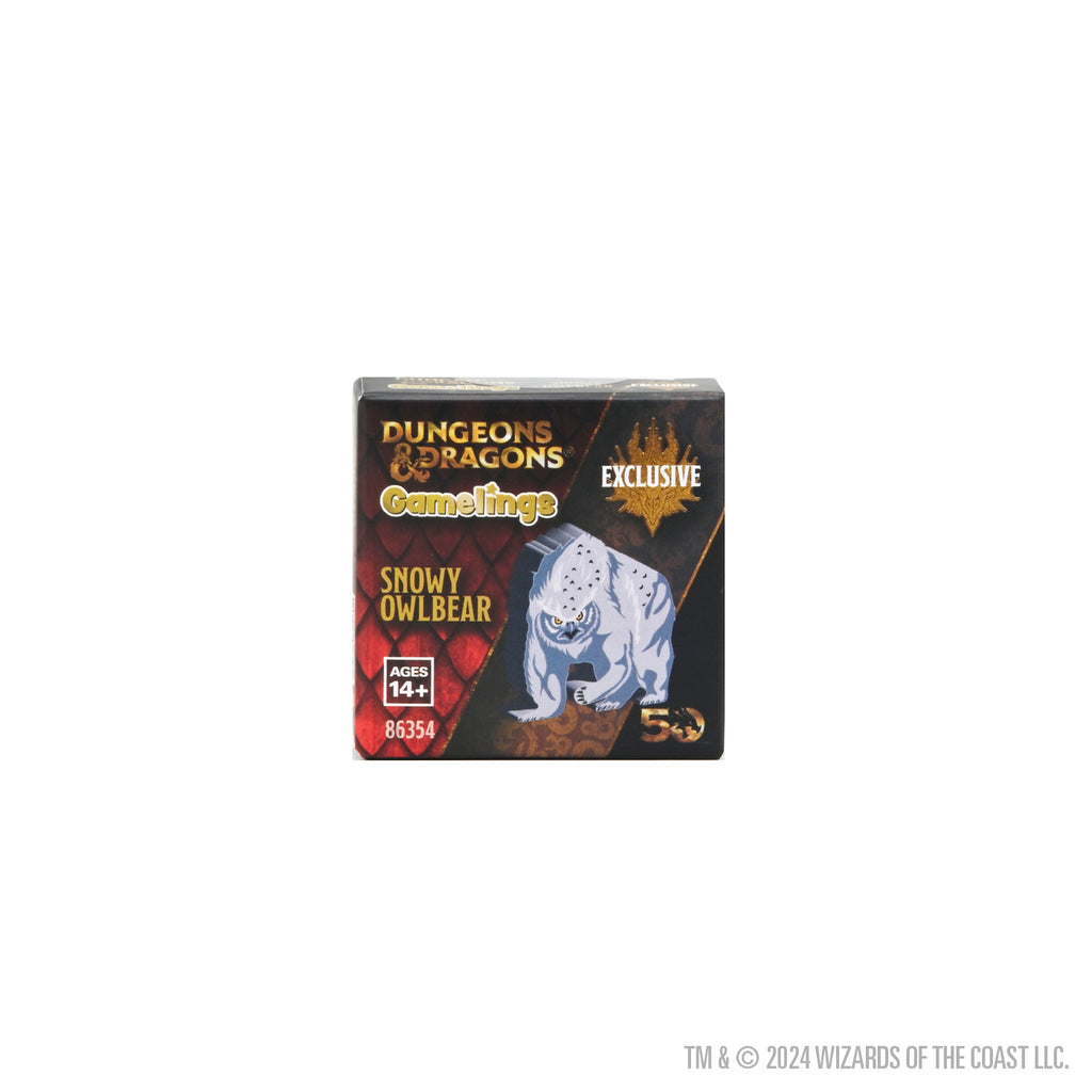 WizKids Dungeons & Dragons Gamelings: Snowy Owlbear | Grognard Games