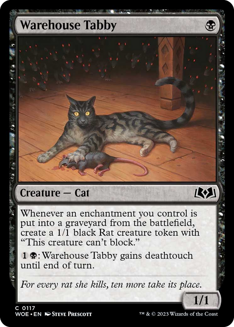 Warehouse Tabby [Wilds of Eldraine] | Grognard Games