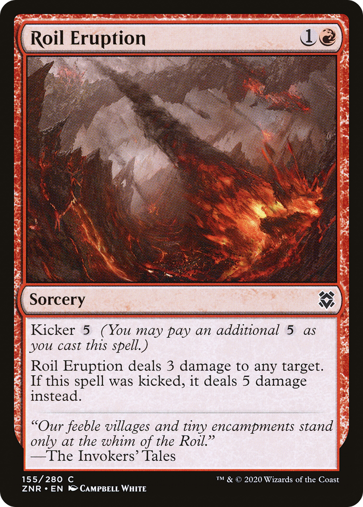 Roil Eruption [Zendikar Rising] | Grognard Games