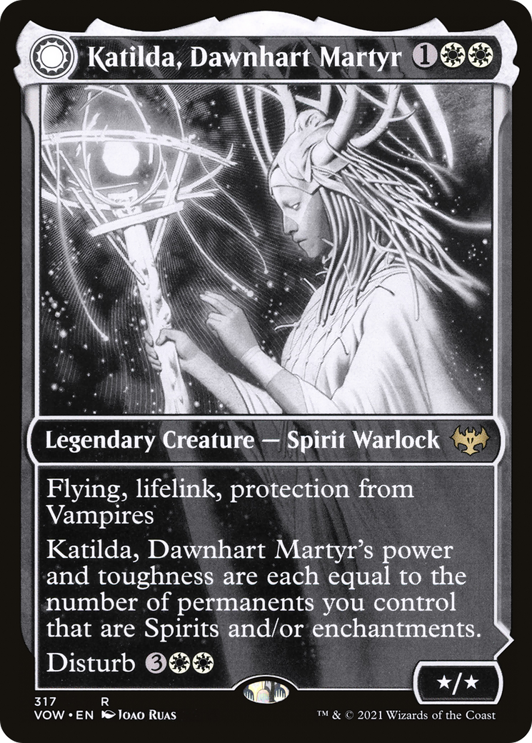 Katilda, Dawnhart Martyr // Katilda's Rising Dawn (Showcase Eternal Night) [Innistrad: Crimson Vow] | Grognard Games