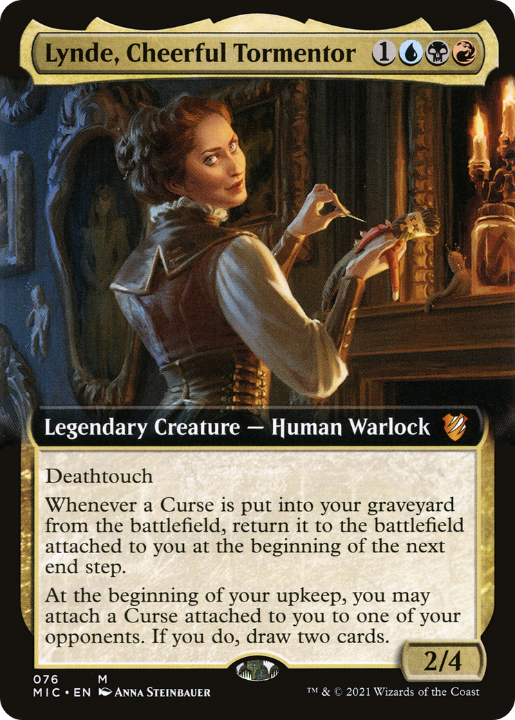Lynde, Cheerful Tormentor (Extended) [Innistrad: Midnight Hunt Commander] | Grognard Games