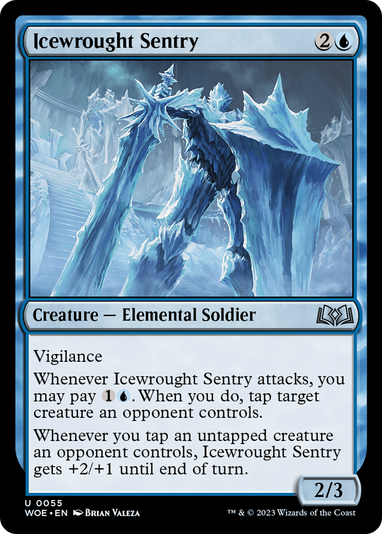 Icewrought Sentry [Wilds of Eldraine] | Grognard Games