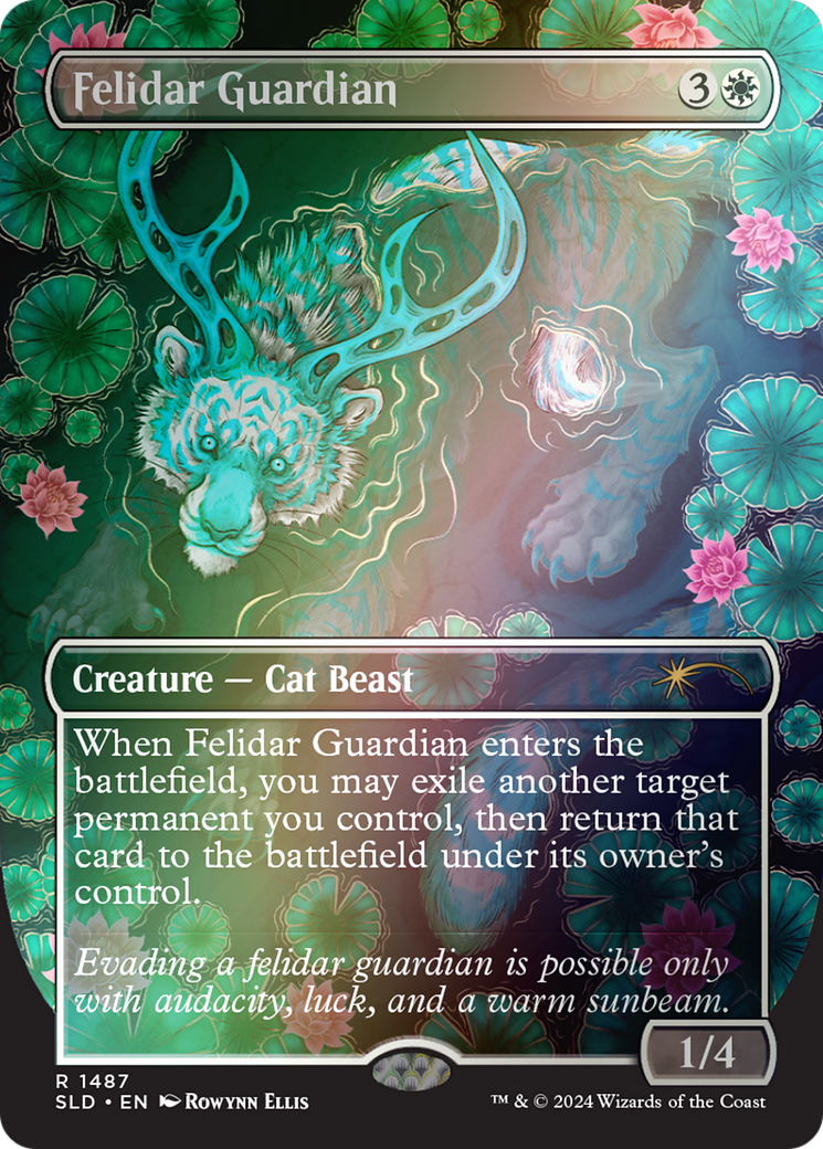 Felidar Guardian (Rainbow Foil) [Secret Lair Drop Series] | Grognard Games