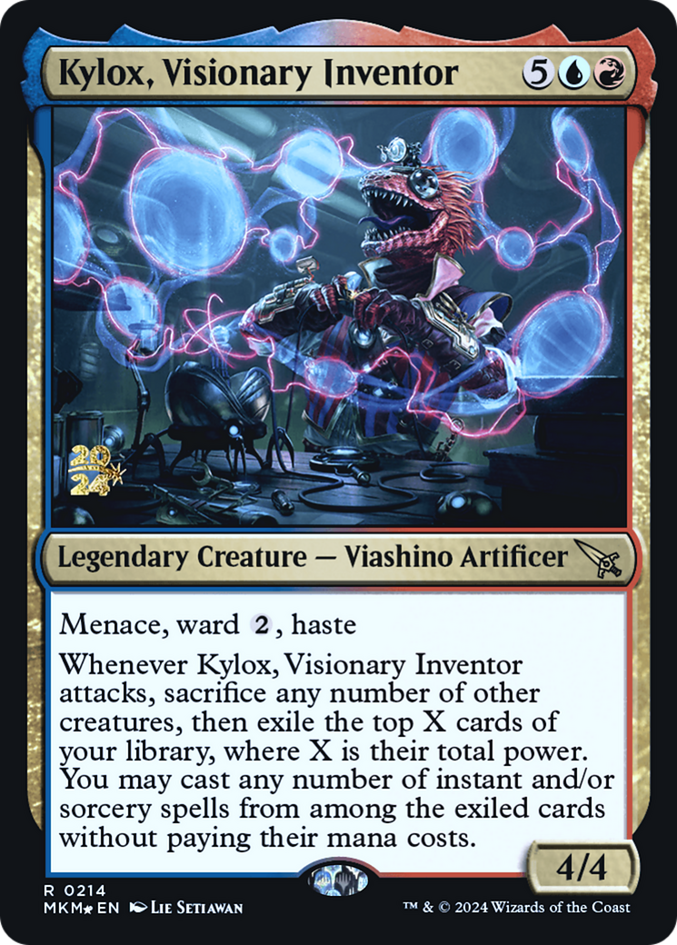 Kylox, Visionary Inventor [Murders at Karlov Manor Prerelease Promos] | Grognard Games