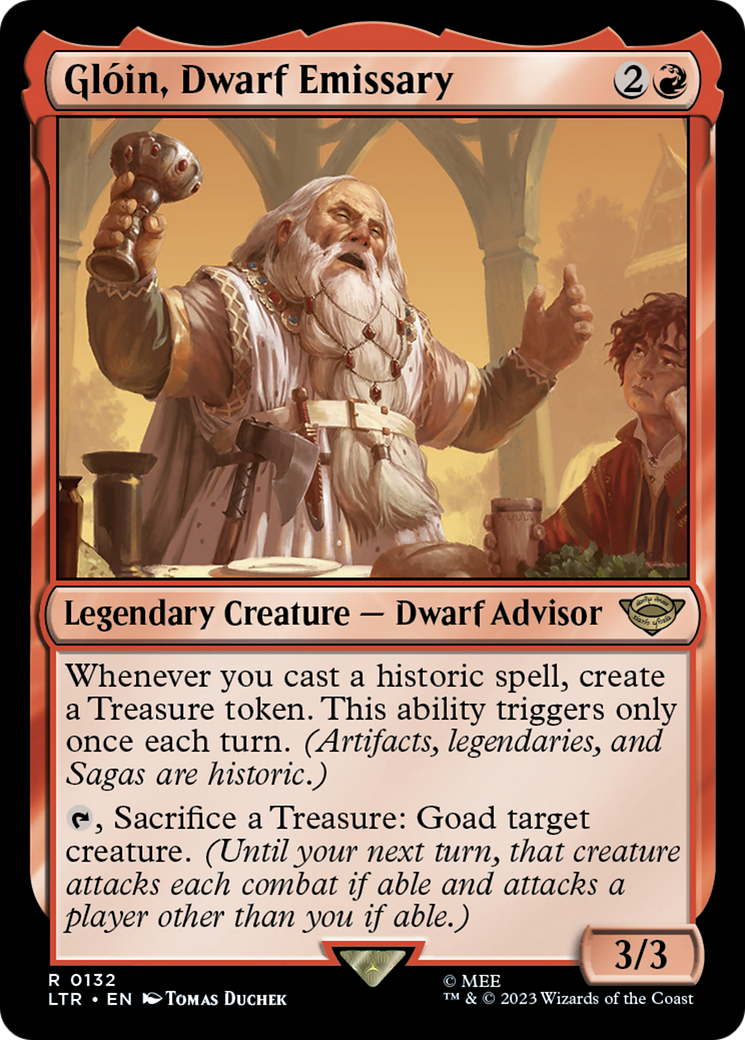 Gloin, Dwarf Emissary [The Lord of the Rings: Tales of Middle-Earth] | Grognard Games