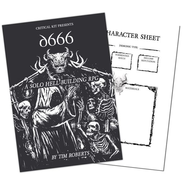 d666 - A solo dungeon building RPG | Grognard Games