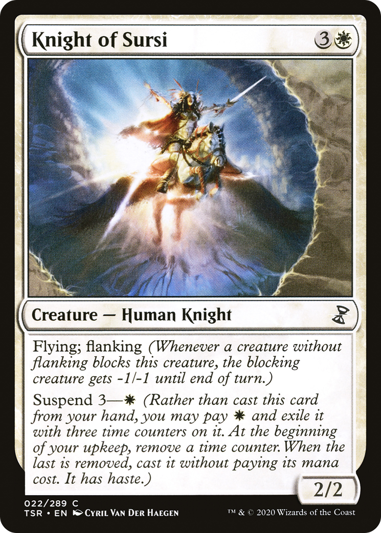 Knight of Sursi [Time Spiral Remastered] | Grognard Games