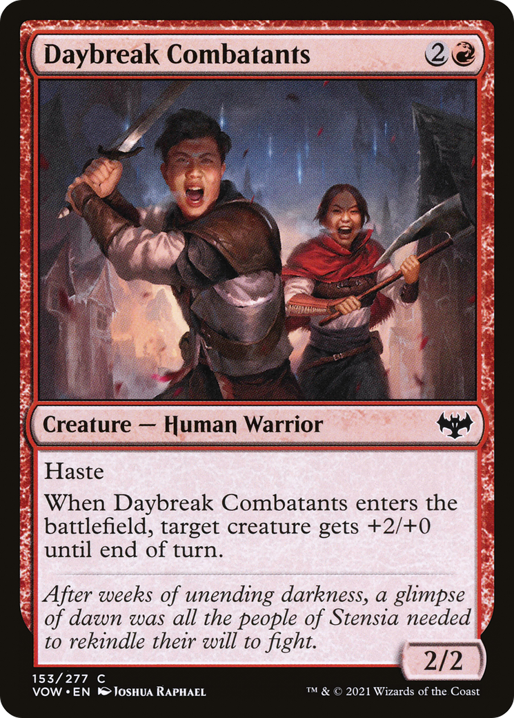 Daybreak Combatants [Innistrad: Crimson Vow] | Grognard Games