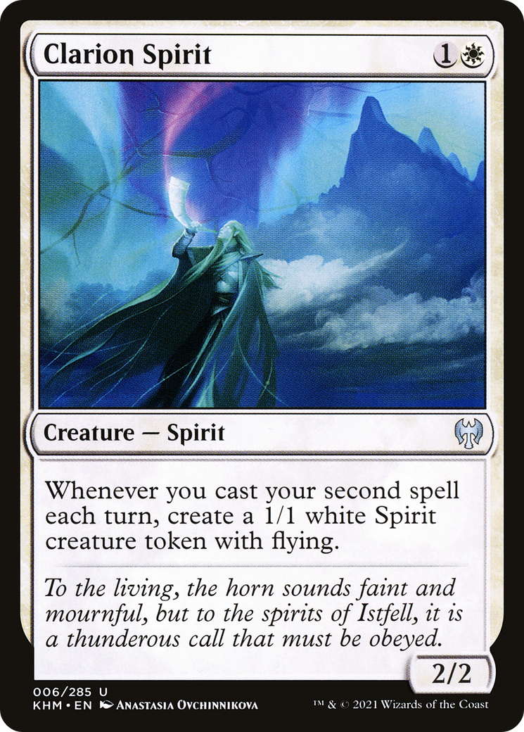 Clarion Spirit [Kaldheim] | Grognard Games