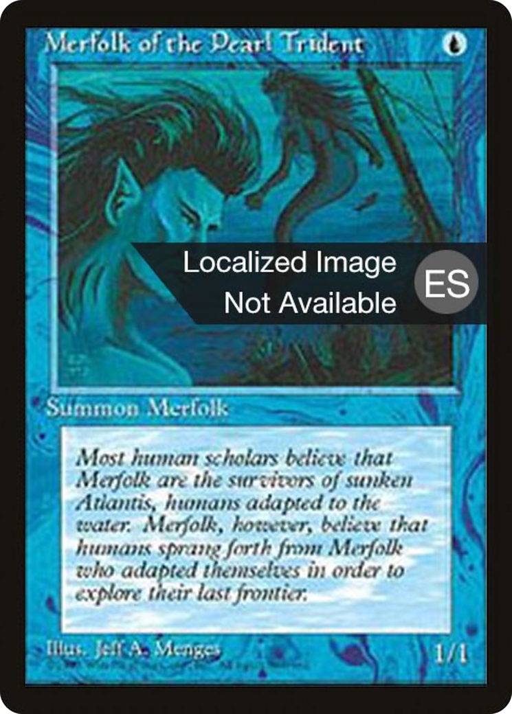 Merfolk of the Pearl Trident [Fourth Edition (Foreign Black Border)] | Grognard Games