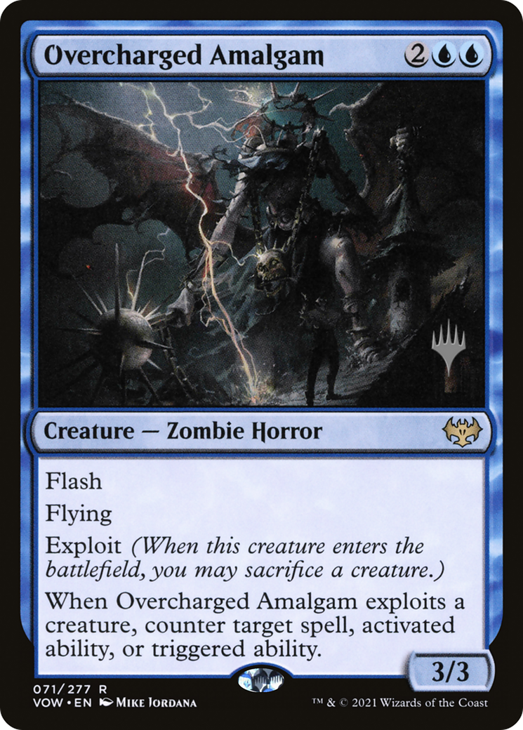 Overcharged Amalgam (Promo Pack) [Innistrad: Crimson Vow Promos] | Grognard Games