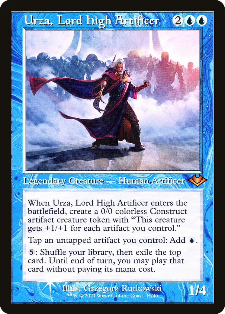 Urza, Lord High Artificer (Retro) [Modern Horizons] | Grognard Games