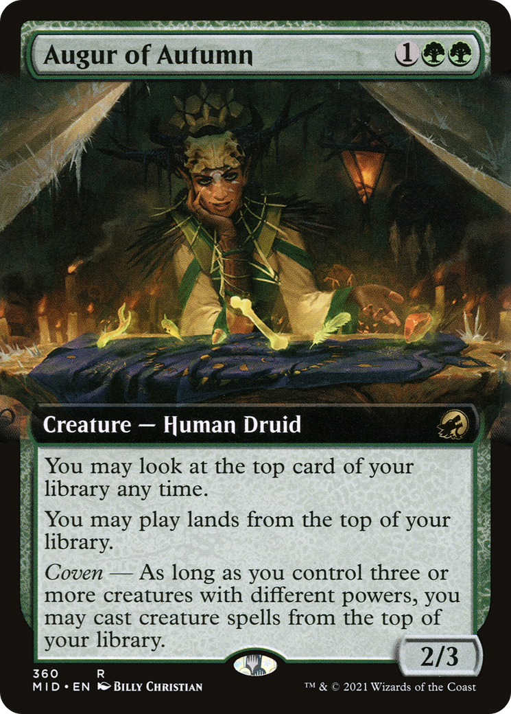 Augur of Autumn (Extended) [Innistrad: Midnight Hunt] | Grognard Games