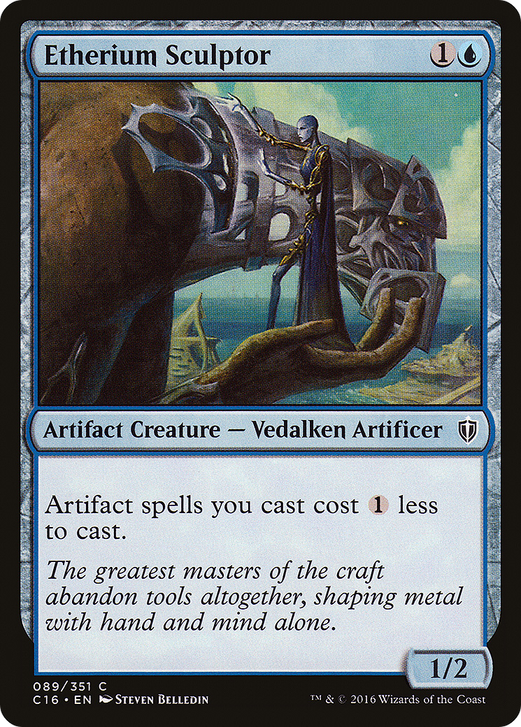 Etherium Sculptor (C16-089) - Commander 2016 | Grognard Games