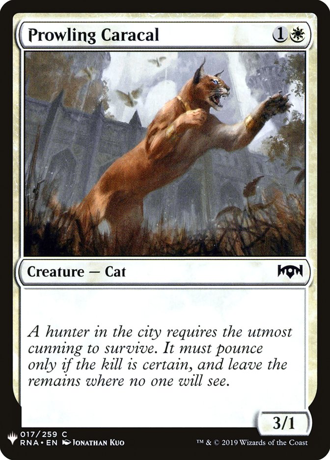 Prowling Caracal [Mystery Booster] | Grognard Games