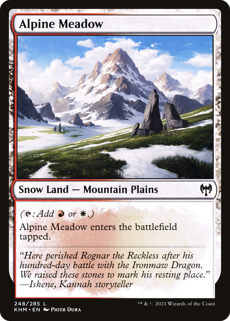 Alpine Meadow [Kaldheim] | Grognard Games