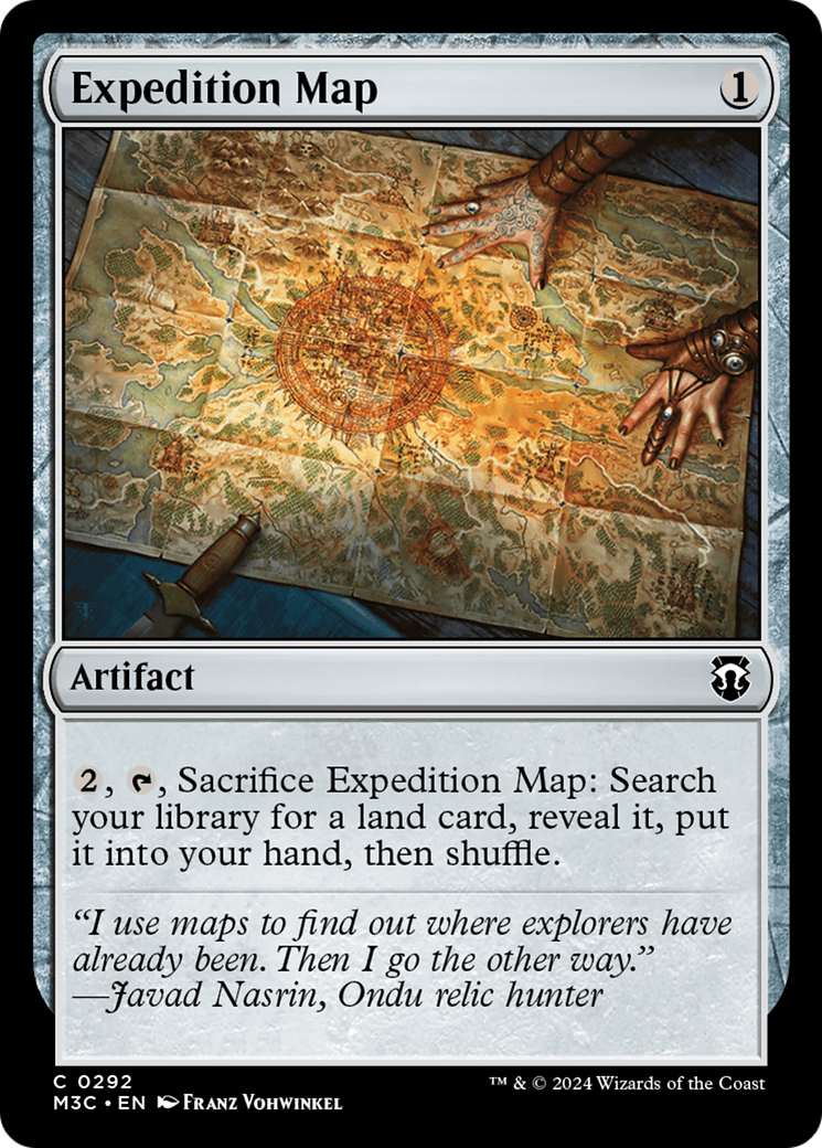Expedition Map [Modern Horizons 3 Commander] | Grognard Games