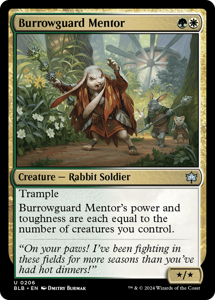 Burrowguard Mentor [Bloomburrow] | Grognard Games