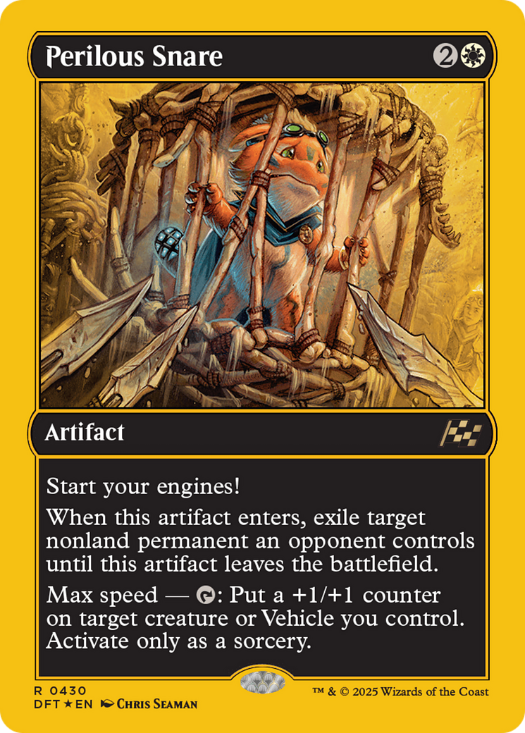 Perilous Snare (First-Place Foil) [Aetherdrift] | Grognard Games