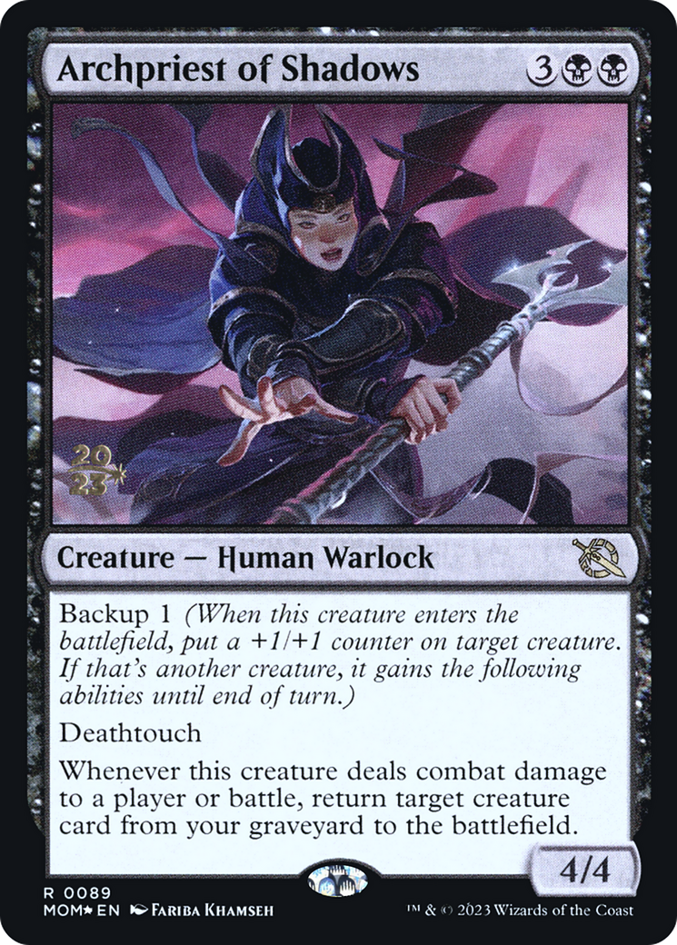 Archpriest of Shadows [March of the Machine Prerelease Promos] | Grognard Games