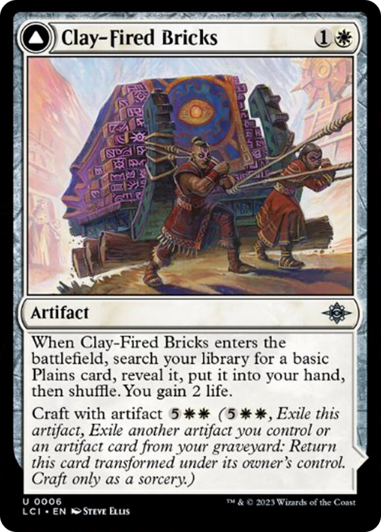 Clay-Fired Bricks // Cosmium Kiln [The Lost Caverns of Ixalan] | Grognard Games