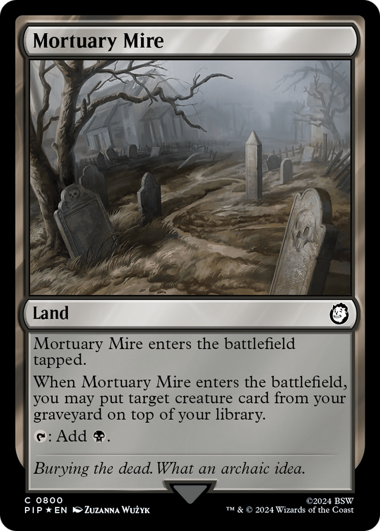 Mortuary Mire (Surge Foil) [Fallout] | Grognard Games