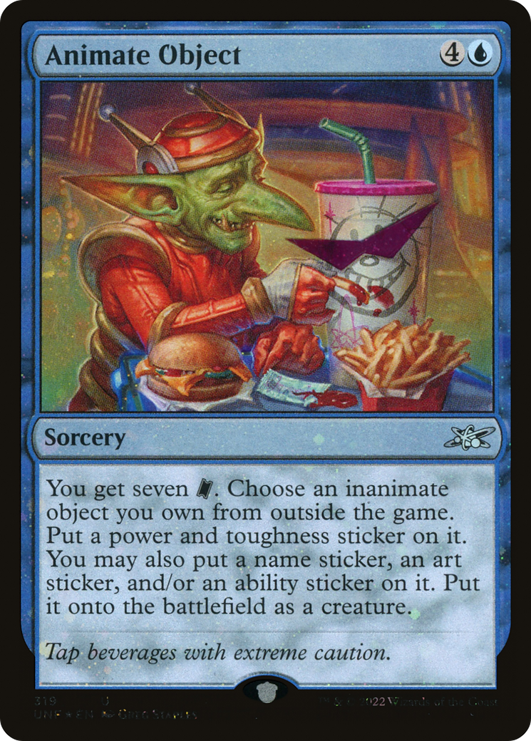 Animate Object (Galaxy Foil) [Unfinity] | Grognard Games