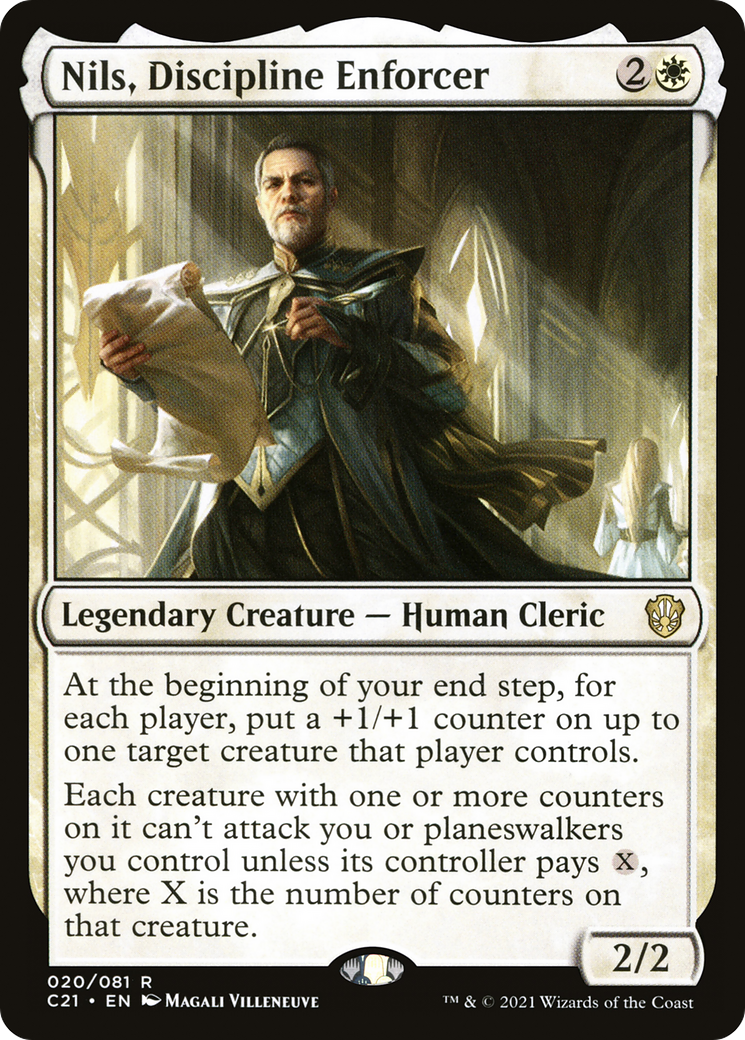 Nils, Discipline Enforcer [Commander 2021] | Grognard Games