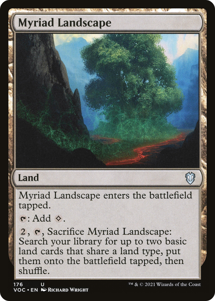 Myriad Landscape [Innistrad: Crimson Vow Commander] | Grognard Games