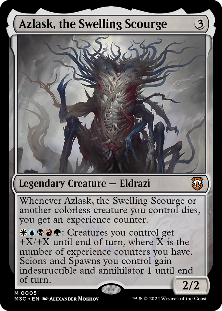 Azlask, the Swelling Scourge [Modern Horizons 3 Commander] | Grognard Games