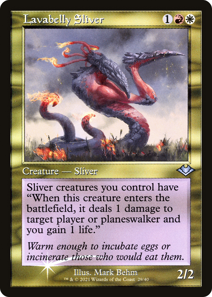 Lavabelly Sliver (Retro) [Modern Horizons] | Grognard Games