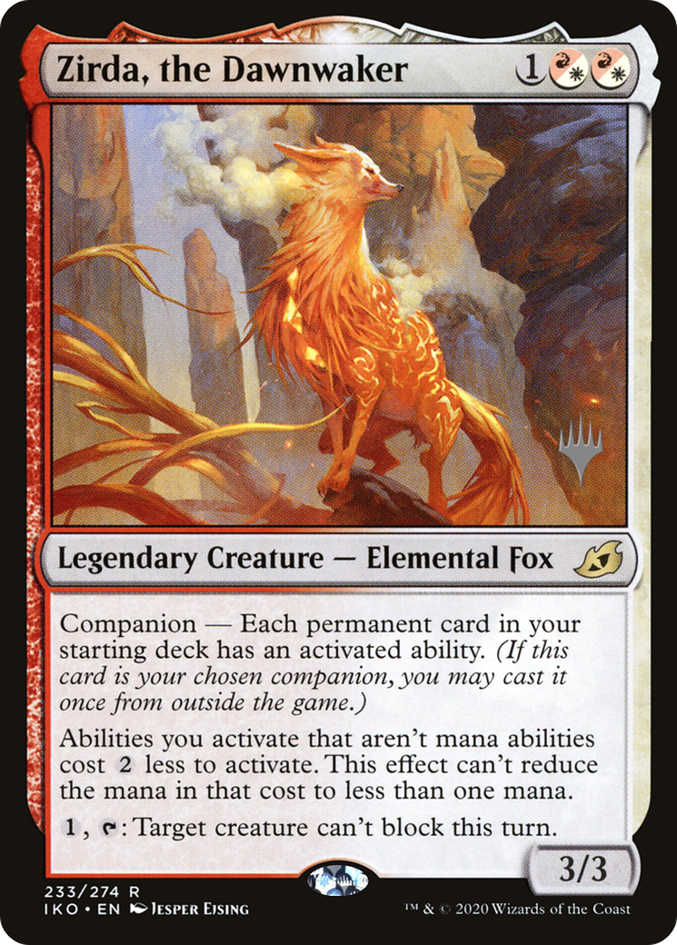 Zirda, the Dawnwaker (Promo Pack) [Ikoria: Lair of Behemoths Promos] | Grognard Games