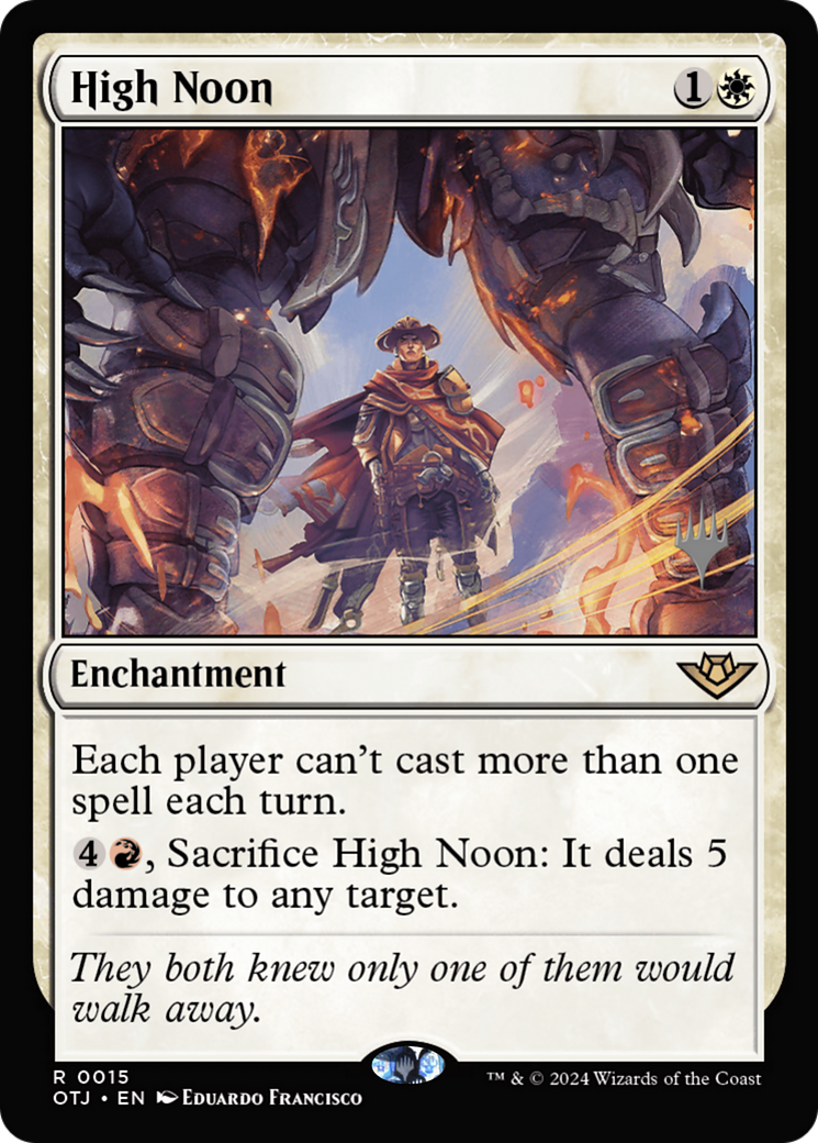 High Noon (Promo Pack) [Outlaws of Thunder Junction Promos] | Grognard Games