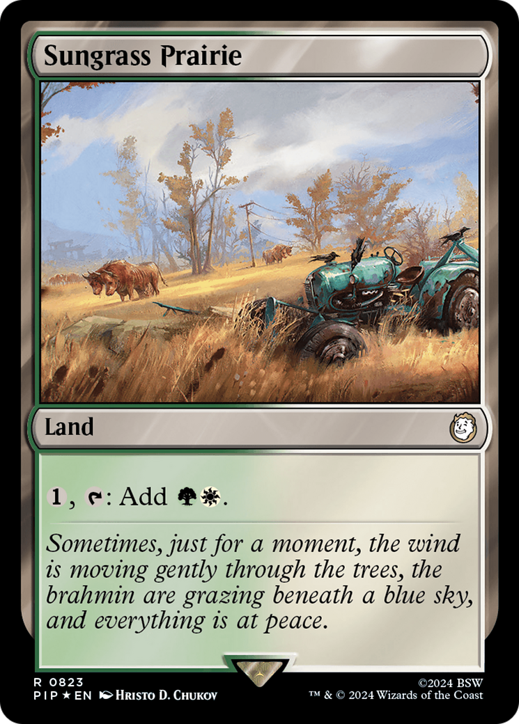 Sungrass Prairie (Surge Foil) [Fallout] | Grognard Games
