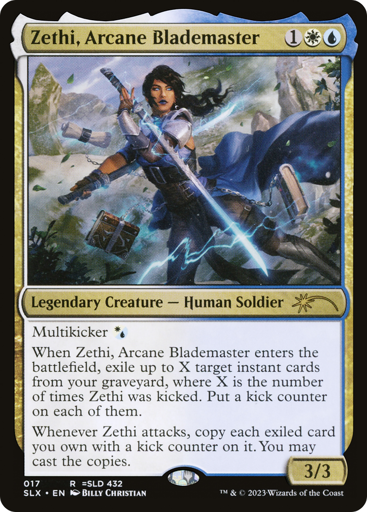 Zethi, Arcane Blademaster [Secret Lair: Universes Within] | Grognard Games