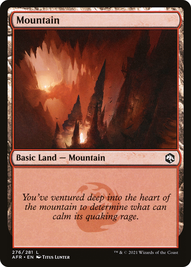 Mountain (276) [Dungeons & Dragons: Adventures in the Forgotten Realms] | Grognard Games